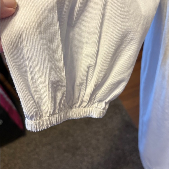 Lands' End Cream Corduroy Long Sleeve Dress Size 2X - Picture 3 of 11